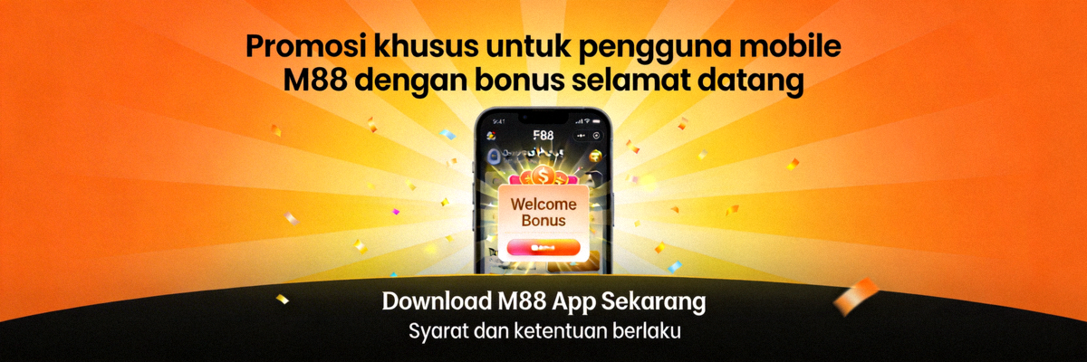 Promosi khusus untuk pengguna mobile M88 dengan bonus selamat datang